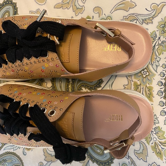 Authentic Valentino Red Sneaker Sandal - Picture 3 of 6